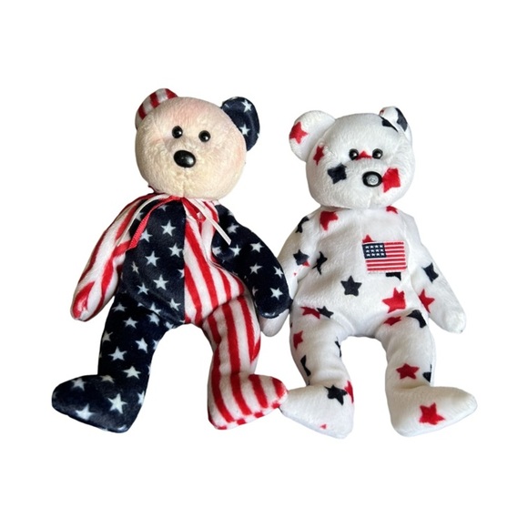 Ty Other - Forth Of July TY Beanie Babies Set